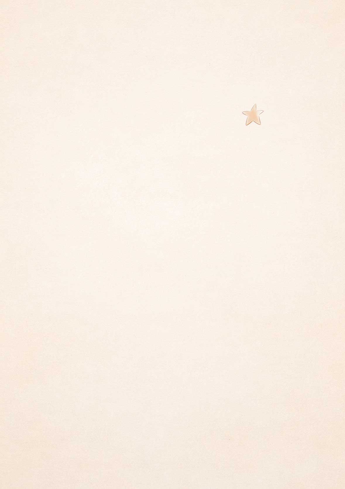 Ruhiger Hintergrund mit kleinem Stern als Erinnerungsbild Sternenkind